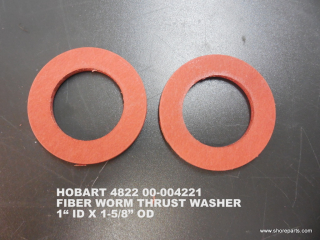 FIBER WASHER FOR BIRO #32 GRINDER 1 1/4 I.D 1/8" THICK Sold in Pairs 2 1/2 O.D 
